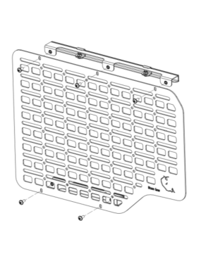 Panel MOLLE na Duże Drzwi - Grenadier