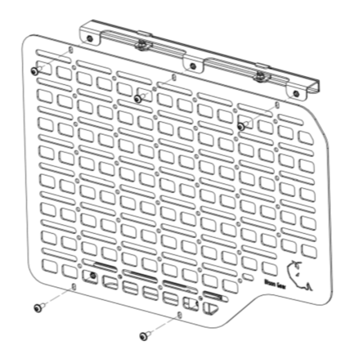 Panel MOLLE na Duże Drzwi - Grenadier Bison Gear - ujęcie 3
