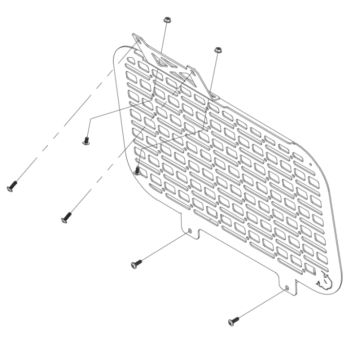 Panel Wewnętrzny MOLLE - Jimny IV (JB74, 2018+) - Strona: Prawa Bison Gear - ujęcie 4