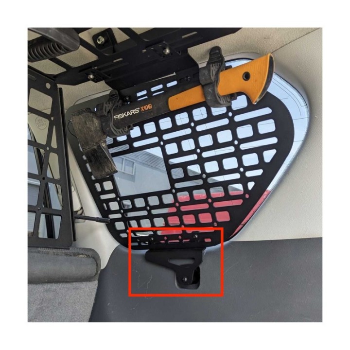 Uchwyt do Panelu Wewnętrznego - LC150/GX460 - Strona: Prawa Bison Gear