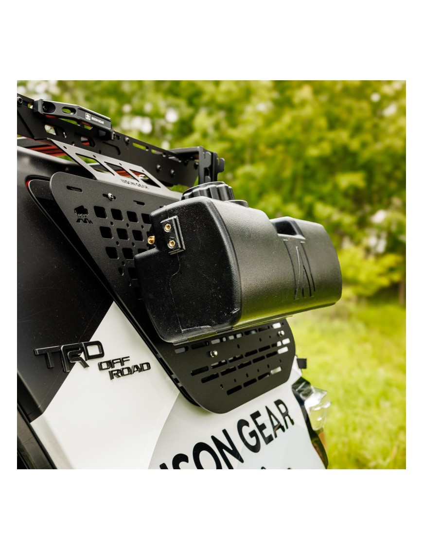 Zewnętrzny panel MOLLE Bison Gear - Toyota 4Runner 5. gen. - Strona: Prawa, Relingi fabryczne