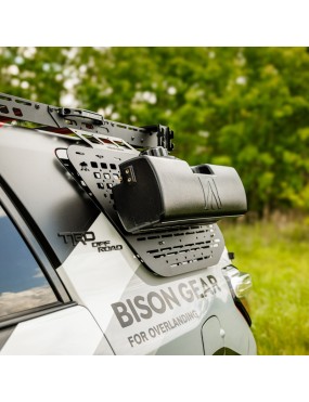 Zewnętrzny panel MOLLE Bison Gear - Toyota 4Runner 5. gen. - Strona: Prawa, Relingi fabryczne