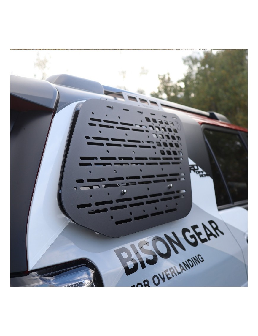 Zewnętrzny panel MOLLE Bison Gear - Toyota 4Runner 5. gen. - Strona: Prawa, Relingi fabryczne