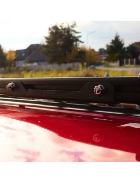 Zewnętrzny panel MOLLE Bison Gear - Toyota 4Runner 5. gen. - Strona: Prawa, Relingi fabryczne