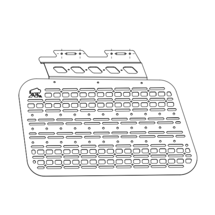 Panel Zewnętrzny MOLLE - GX550/LC250 - Lewy Bison Gear - ujęcie 7