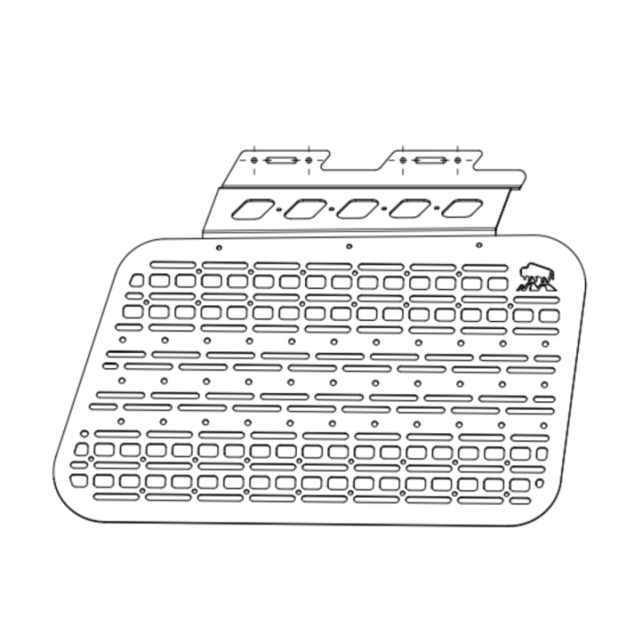 Panel Zewnętrzny MOLLE - GX550/LC250 - Lewy Bison Gear - ujęcie 14