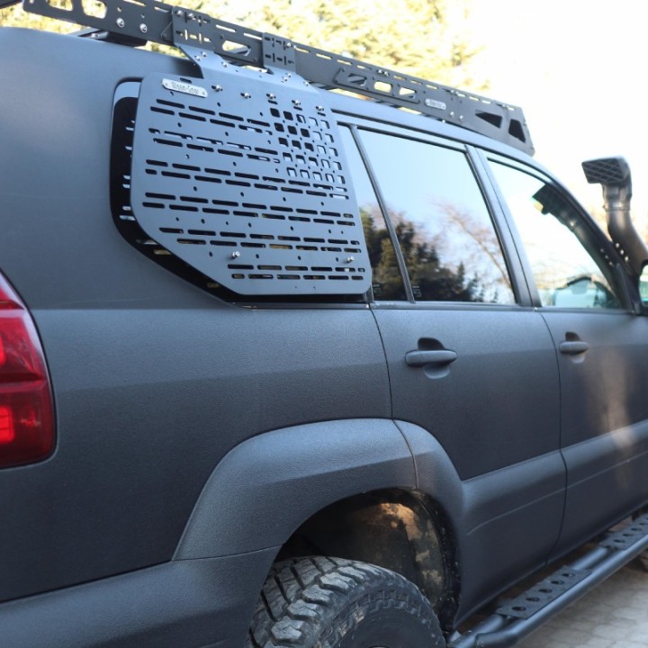Panel Zewnętrzny MOLLE - LC120/GX470 - Strona: Prawa Bison Gear - ujęcie 20