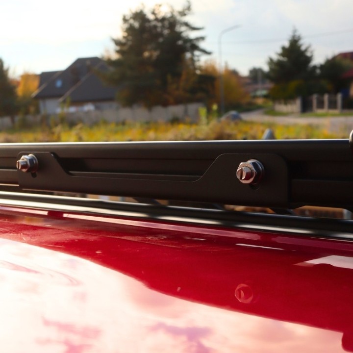 Zewnętrzny panel MOLLE Bison Gear - Toyota 4Runner 5. gen. - Strona: Lewa, Bagażnik niskoprofilowy - ujęcie 30