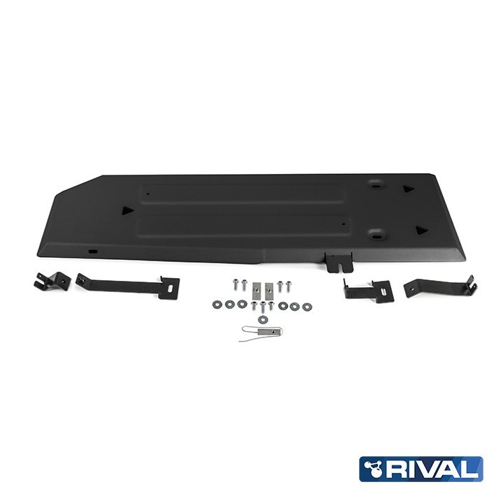 Osłona zbiornika paliwa Rival — stal 3 mm — Ford Ranger 2011-2015, 2015-2022