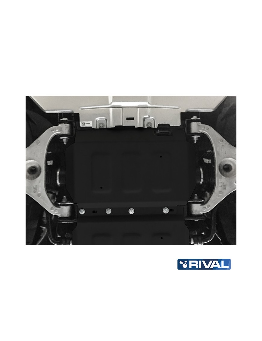 Osłona silnika Rival — stal 3 mm — Ford Ranger Raptor 2019-2022, Ranger 2011-2015, 2015-2022