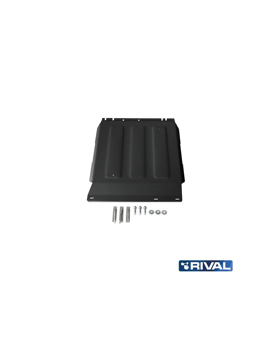 Osłona skrzyni biegów Rival — stal 3 mm — Ford Ranger Raptor 2019-2022, Ranger 2011-2015, 2015-2022
