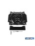 Osłona silnika Rival stal 3 mm — Mitsubishi L200 2015-2023, Pajero Sport od 2016, Fiat Fullback 2016-2020