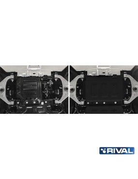 Osłona silnika Rival — stal 3 mm — Ford Ranger Raptor 2019-2022, Ranger 2011-2015, 2015-2022