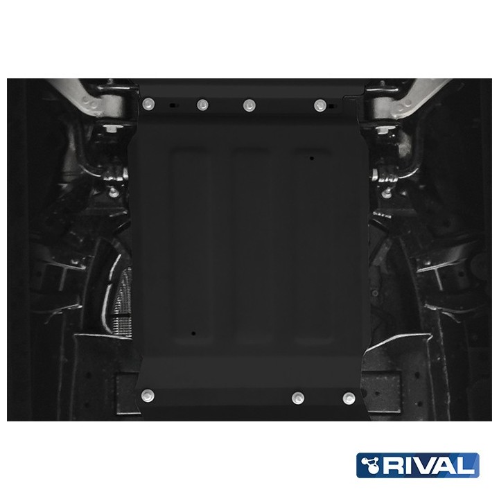 Osłona skrzyni biegów Rival — stal 3 mm — Ford Ranger Raptor 2019-2022, Ranger 2011-2015, 2015-2022 - ujęcie 2