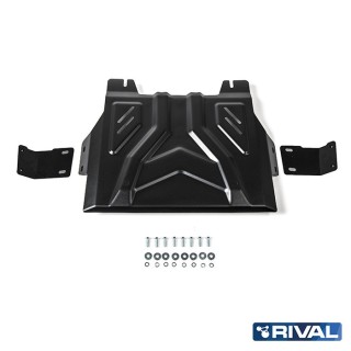 Osłona reduktora Rival stal 3 mm — Mitsubishi L200 2015-2023, Pajero Sport od 2016, Fiat Fullback 2016-2020