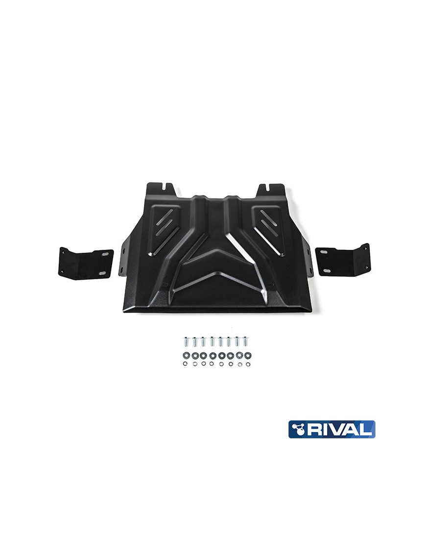 Osłona reduktora Rival stal 3 mm — Mitsubishi L200 2015-2023, Pajero Sport od 2016, Fiat Fullback 2016-2020