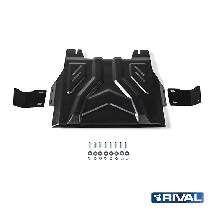 Osłona reduktora Rival stal 3 mm — Mitsubishi L200 2015-2023, Pajero Sport od 2016, Fiat Fullback 2016-2020