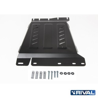 Osłona skrzyni biegów Rival — stal 3 mm — Nissan Navara D40 i D23, Pathfinder R51 2004-2021