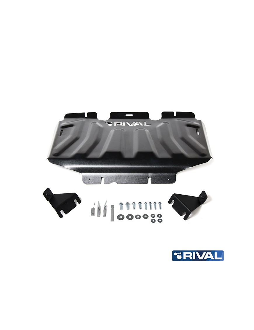 Osłona chłodnicy Rival stal 3 mm — Nissan Navara 2004-2021, Pathfinder 2004-2014, Mercedes-Benz X-Class 2017-2020