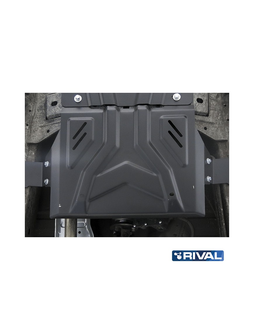 Osłona reduktora Rival stal 3 mm — Mitsubishi L200 2015-2023, Pajero Sport od 2016, Fiat Fullback 2016-2020