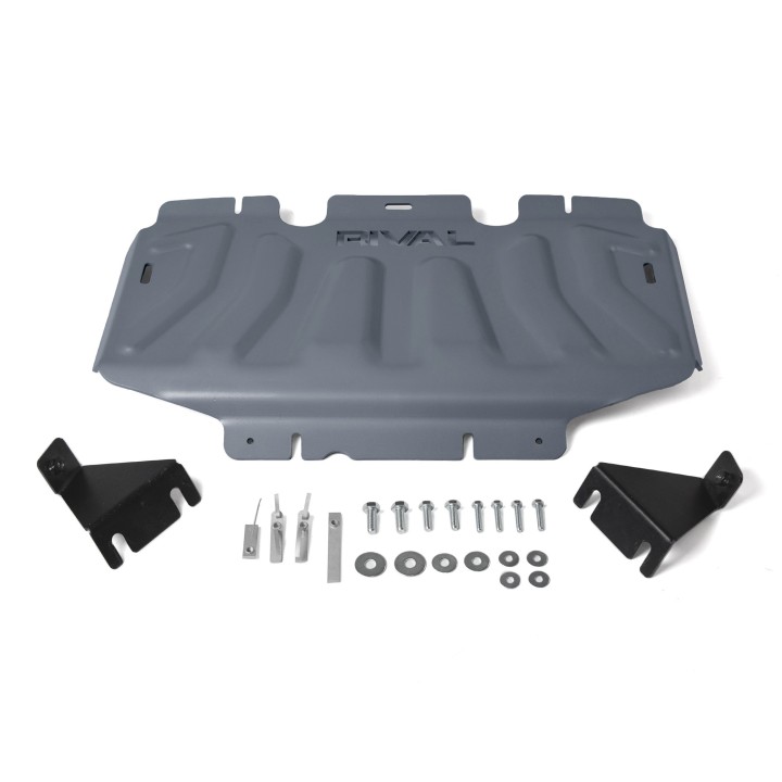 Osłona chłodnicy Rival stal 3 mm — Nissan Navara 2004-2021, Pathfinder 2004-2014, Mercedes-Benz X-Class 2017-2020 - ujęcie 2