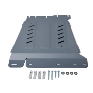 Osłona skrzyni biegów Rival — stal 3 mm — Nissan Navara D40 i D23, Pathfinder R51 2004-2021 - ujęcie 2