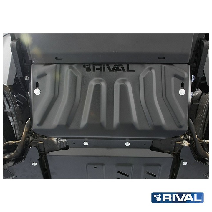Osłona chłodnicy Rival stal 3 mm — Nissan Navara 2004-2021, Pathfinder 2004-2014, Mercedes-Benz X-Class 2017-2020 - ujęcie 3