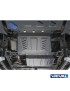 Osłona skrzyni biegów Rival — stal 3 mm — Nissan Navara D40 i D23, Pathfinder R51 2004-2021
