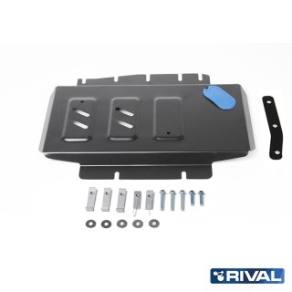 Osłona silnika Rival stal 3 mm — Nissan Navara 2004-2021, Pathfinder 2004-2014, Mercedes-Benz X-Class 2017-2020