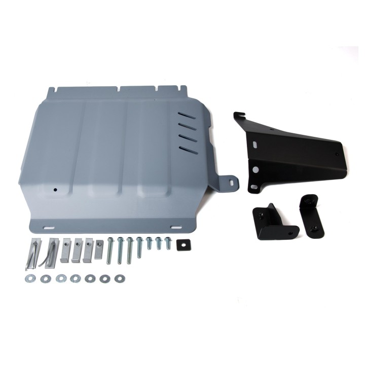 Osłona reduktora Rival stal 3 mm — Nissan Navara 2004-2015, Pathfinder 2004-2014, Mercedes-Benz X-Class 2017-2020 - ujęcie 2