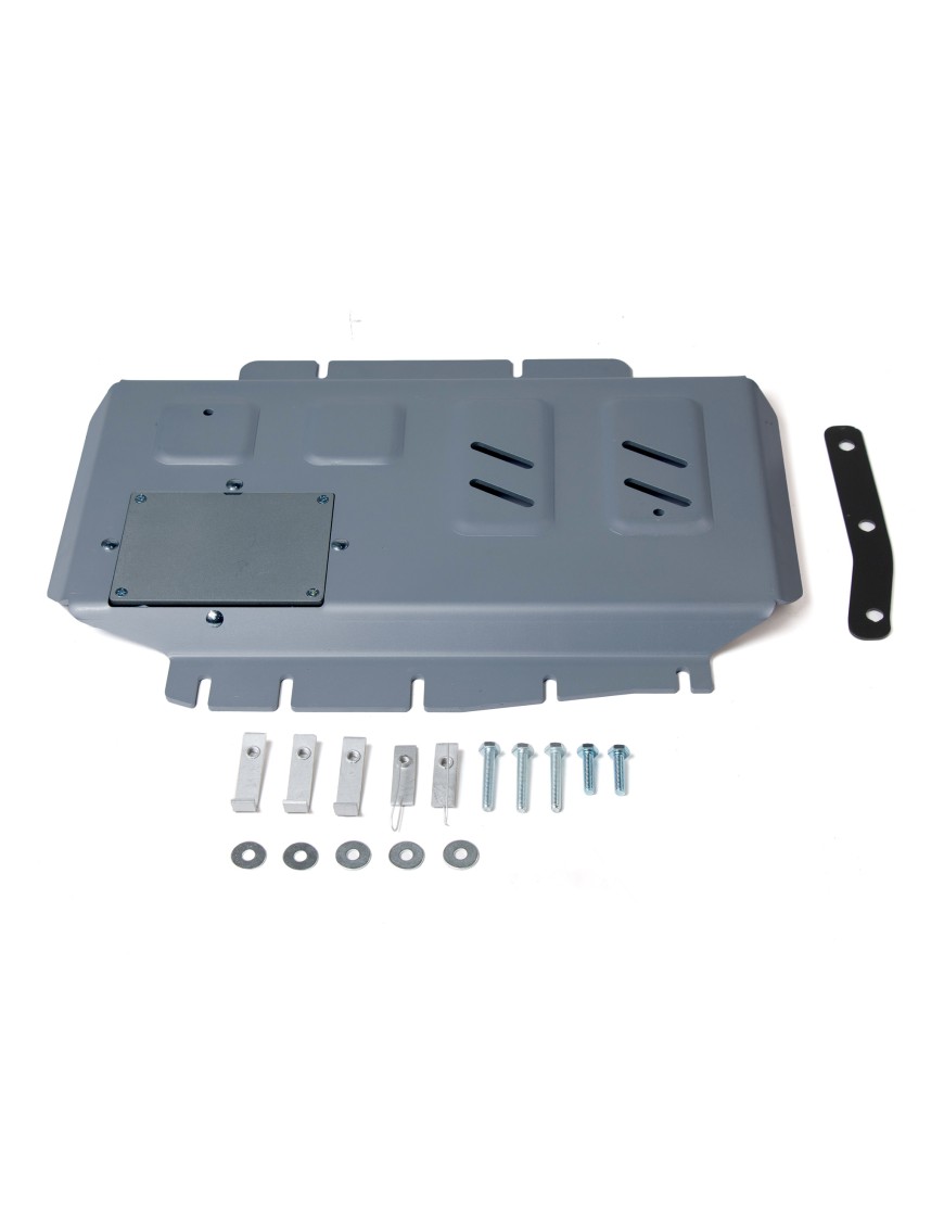 Osłona silnika Rival stal 3 mm — Nissan Navara 2004-2021, Pathfinder 2004-2014, Mercedes-Benz X-Class 2017-2020
