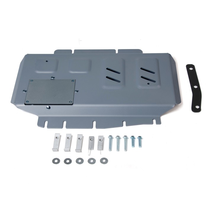 Osłona silnika Rival stal 3 mm — Nissan Navara 2004-2021, Pathfinder 2004-2014, Mercedes-Benz X-Class 2017-2020 - ujęcie 2