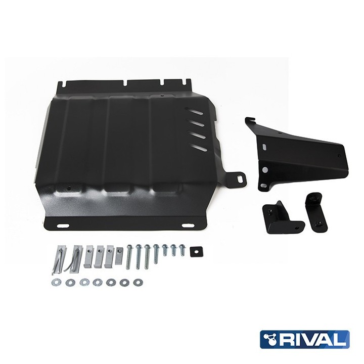 Osłona reduktora Rival stal 3 mm — Nissan Navara D23 2,3d od 2015 (montaż Hiszpania), Frontier D40