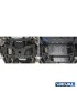 Osłona skrzyni biegów Rival — stal 3 mm — Nissan Navara D40 i D23, Pathfinder R51 2004-2021