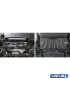 Osłona chłodnicy Rival stal 3 mm — Nissan Navara 2004-2021, Pathfinder 2004-2014, Mercedes-Benz X-Class 2017-2020