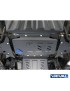 Osłona silnika Rival stal 3 mm — Nissan Navara 2004-2021, Pathfinder 2004-2014, Mercedes-Benz X-Class 2017-2020