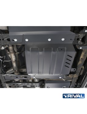 Osłona reduktora Rival stal 3 mm — Nissan Navara 2004-2015, Pathfinder 2004-2014, Mercedes-Benz X-Class 2017-2020