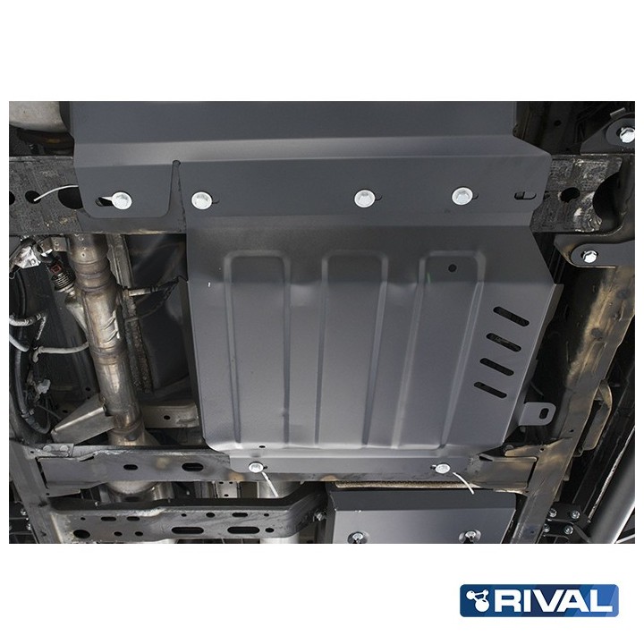 Osłona reduktora Rival stal 3 mm — Nissan Navara 2004-2015, Pathfinder 2004-2014, Mercedes-Benz X-Class 2017-2020 - ujęcie 3