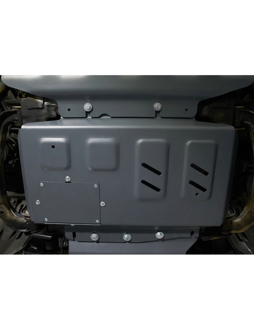 Osłona silnika Rival stal 3 mm — Nissan Navara 2004-2021, Pathfinder 2004-2014, Mercedes-Benz X-Class 2017-2020