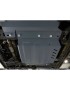 Osłona reduktora Rival stal 3 mm — Nissan Navara 2004-2015, Pathfinder 2004-2014, Mercedes-Benz X-Class 2017-2020