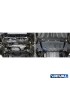 Osłona silnika Rival stal 3 mm — Nissan Navara 2004-2021, Pathfinder 2004-2014, Mercedes-Benz X-Class 2017-2020