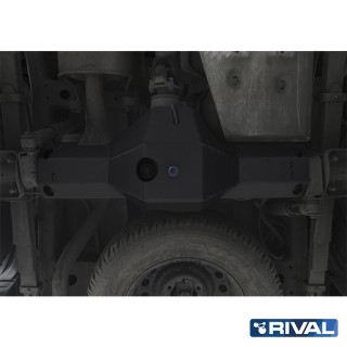 Osłona dyferencjału tylnego Rival stal 3 mm — Toyota Hilux VIII od 2015 - ujęcie 2