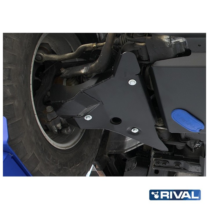 Osłona wahaczy przednich Rival — stal 3 mm — Nissan Navara 2,3 diesel 2014-2021 - ujęcie 2