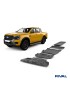Zestaw osłon stalowych Rival 3 mm — chłodnica, silnik, skrzynia, reduktor, zbiornik — Ford Ranger, VW Amarok od 2022