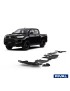 Pełny zestaw osłon Rival stal 3 mm — 7 elementów z wahaczami i dyferencjałem — Toyota Hilux 2.4d