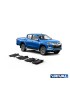Zestaw osłon Rival stal — chłodnica, silnik, skrzynia, reduktor — Mitsubishi L200 2015-2023, Pajero Sport od 2016