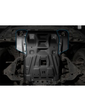Osłona chłodnicy i silnika Rival stal 3 mm — Toyota Hilux od 2015 / Fortuner