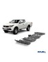 Zestaw osłon Rival stal — chłodnica, silnik, skrzynia, reduktor — Mitsubishi L200 2015-2023, Pajero Sport od 2016