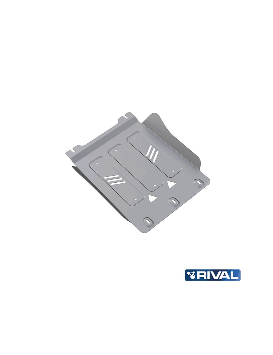 Osłona skrzyni biegów Rival aluminium 4 mm — Mitsubishi L200 od 2006, Pajero Sport