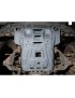 Osłona chłodnicy i silnika Rival stal 3 mm — Toyota Hilux od 2015 / Fortuner